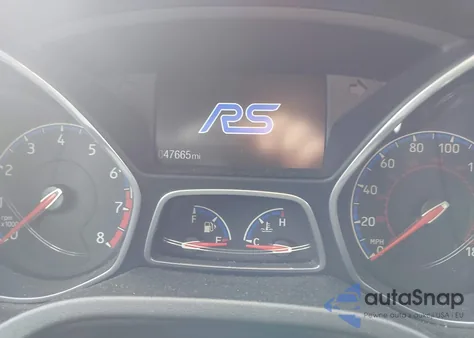 2016 Ford Focus Rs из США, поврежденный, VIN WF0DP3TH0G4115939
